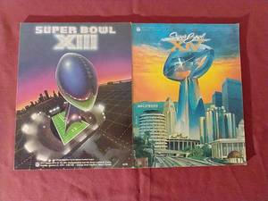 Super Bowl XIII & XIV Official Programs