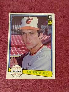 1982 Donruss Cal Ripken Rookie Card