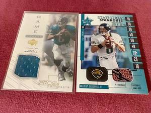 Mark Brunell Game Used Relic Card Lot
