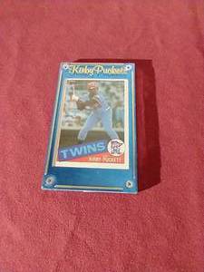 1985 Topps Kirby Puckett Rookie Card
