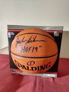 Autographed Jack Sikma Full-Size Basketball - Authenticated
