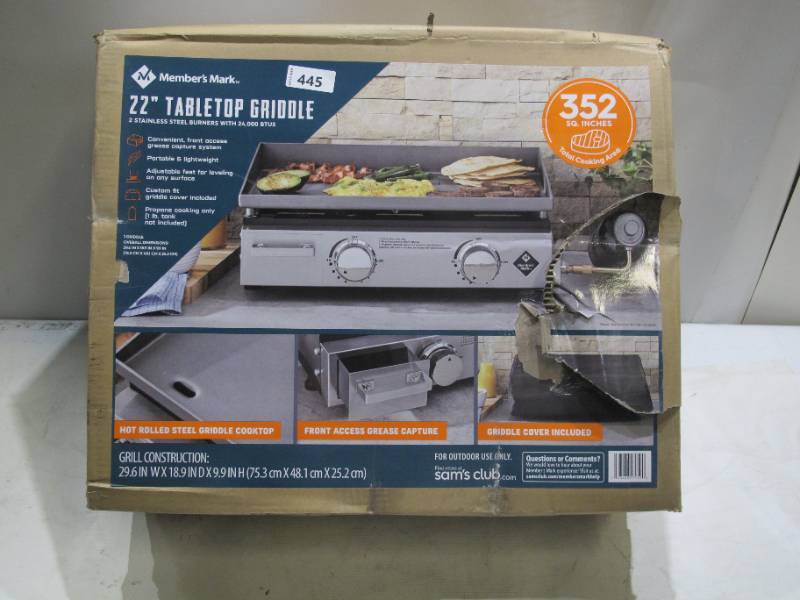 Member's Mark 22 Tabletop Griddle - Sam's Club