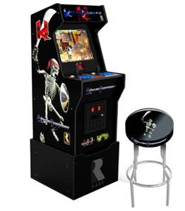 lot 401 image: Arcade1Up - Killer Instinct Arcade Machine with Riser and Stool
