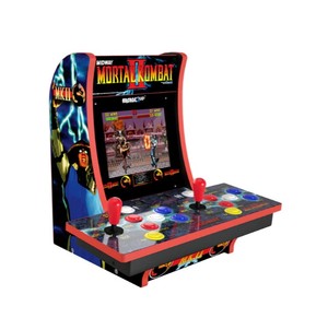 lot 431 image: Arcade 1-Up Mortal Kombat 2 Player Countercade Video Game System