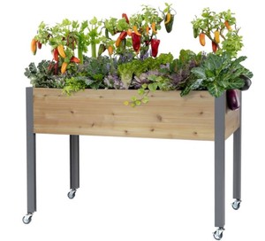 lot 456 image: Self-Watering Cedar Planter (21 x 47 x 32H) - Western Red Cedar