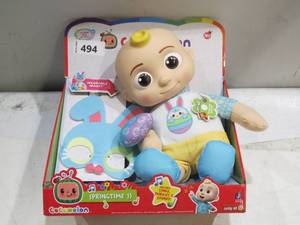 lot 494 image: COCOMELON SPRINGTIME JJ Doll EXCLUSIVE Sings EASTER MASK