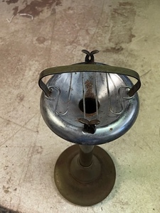 Mid Century Ash Tray Cigarette Receptacle
