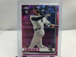 lot 4 image: Eloy Jiminez Rookie Card Topps 202 Chrome