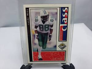 lot 11 image: Randy Moss Rookie Class #200 Upper Deck Choice