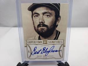 lot 18 image: 2013 Cooperstown Signatures Bert Blyleven Auto Autograph #81591