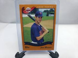 lot 20 image: Joe Mauer 2002 Topps Draft Picks #622