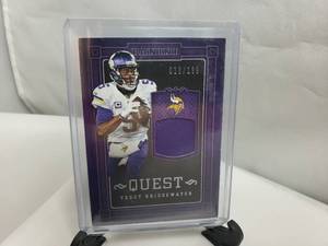 lot 23 image: Teddy Bridgewater Panini Quest 18 of 199, No. 13