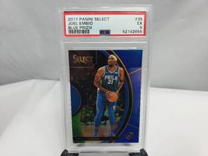 lot 34 image: Joel Embiid 2017 Panini Select 263 of 299 #35 PSA Graded EX 5