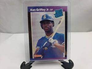 lot 63 image: Ken Griffey Jr. Donruss 89 Rated Rookie No. 33