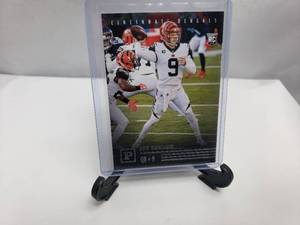 lot 87 image: Joe Burrow Rookie Card Panini Chronicles PA-1