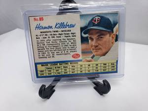 lot 94 image: Harmon Killebrew 1962 Post No. 85