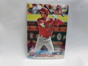 lot 99 image: Shohei Ohtani Rookie Card Topps Update Series US285