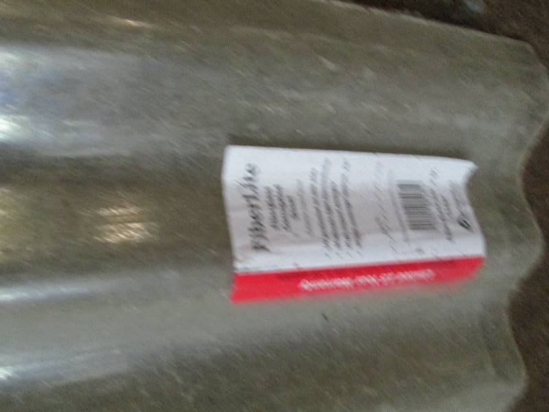 2 sheets of FiberLite corrugated Fi...
