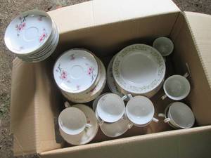 China set by Cherry Blossom with ad...