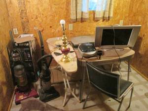 Lot of household items including va...
