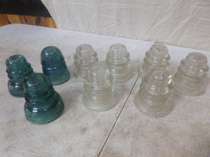9 Vintage Insulators