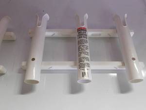 lot 37 image: 2 plastic rod holders