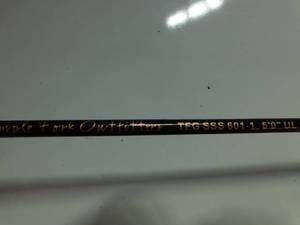lot 48 image: Temple Fork Outfitters TFG SSS 601-1 6ft fishing rod with reel