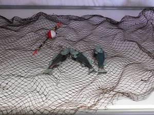 lot 52 image: Fishing net for decoration