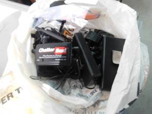 lot 81 image: 2 totes of electrical &nbspand plumbing