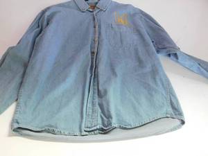lot 128 image: Harriton denium shirt