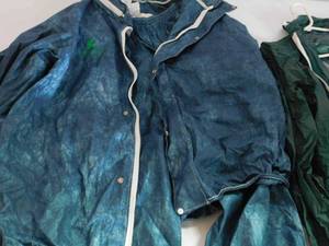 lot 132 image: Frogg Togg outwear tyvek suit size large & Infisherman rain jacket one size fits all