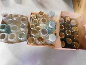 lot 241 image: 3 boxes of fruit jars