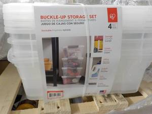 Buckle Up Storage Set 4 pack...