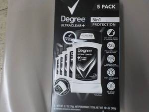 Degree 5 Pack Antiperspirant...