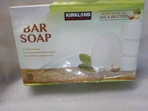 Kirkland 15 Bars of Soap...