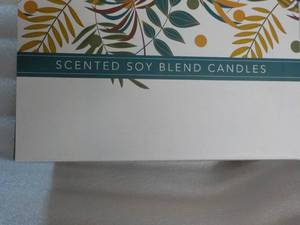 Scented Soy Blend Candles...