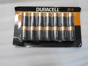 Duracell D14 Batteries...