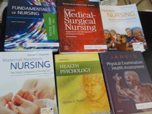 Nursing School Text Books...