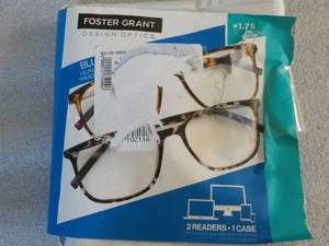 Foster Grant 2 pack 1.75 Readers an...