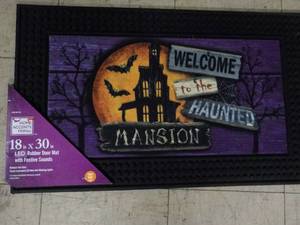 18 x 30 LED Rubber Halloween door ...