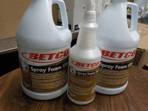 2 - 1 gallon Jugs BETCO Spray Foam ...