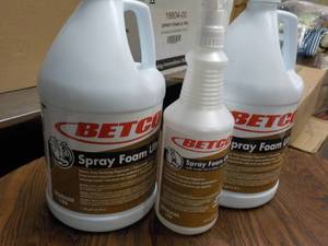 2 - 1 gallon Jugs BETCO Spray Foam ...