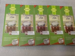 120 Wide Mouth Canning Lids...