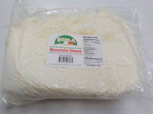 5 lb. Bag Frozen Bella Mozzarella C...