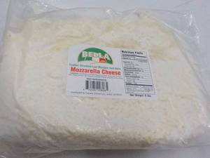 5 lb. Bag Frozen Bella Mozzarella C...