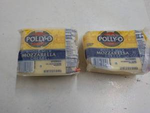 2 - 32 oz Frozen PKgs Polly-O Mozza...