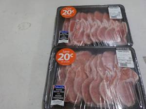 2 Frozen Pkgs Thin Pork Chops...