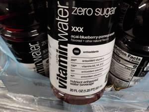 2 - 12 Packs Vitamin Water Acai-Blu...