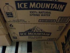 10 Gallon Jugs Ice Mountain Spring ...