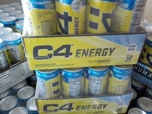 2 - 12 Packs C4 Energy Drink Zero S...